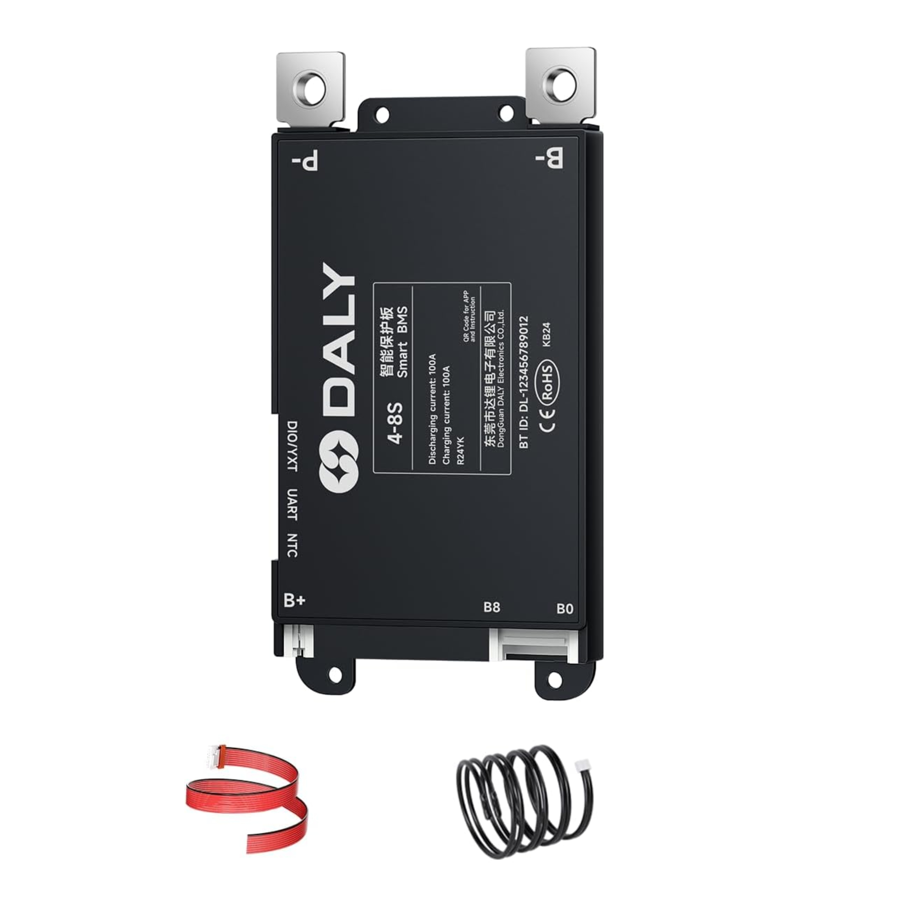DALY BLACK SMART BMS 4-8S 100A